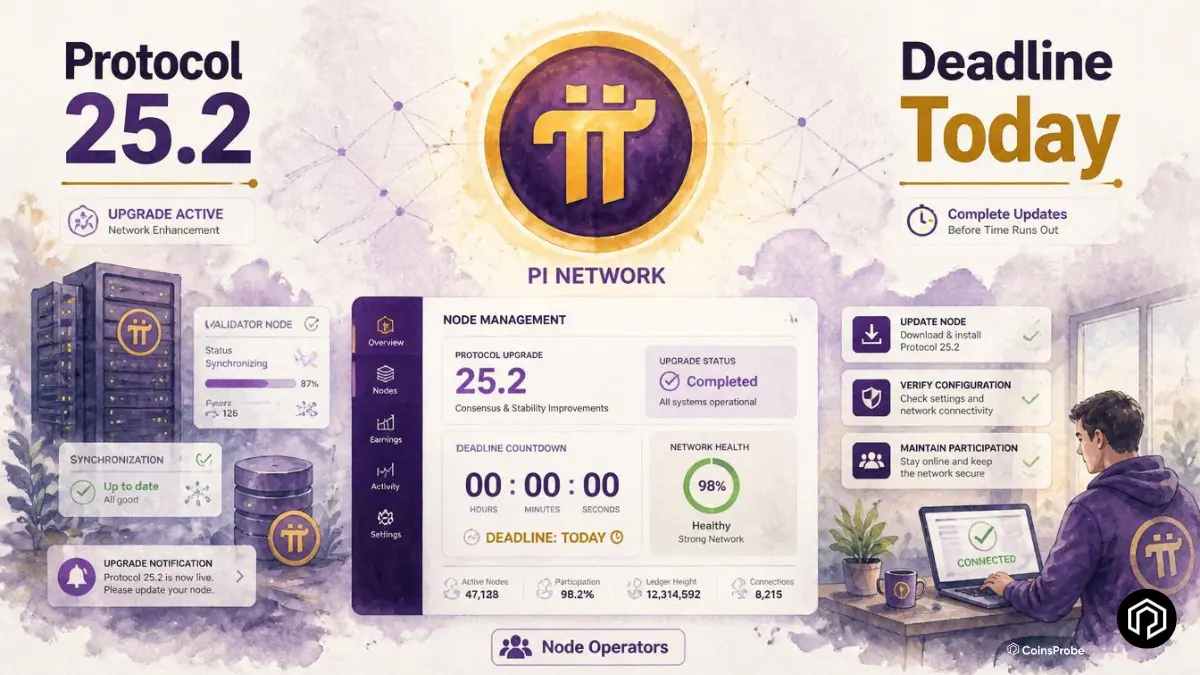 Pi Network Protocol 25.2 Deadline Arrives Today — Here’s What Node Operators Must Do