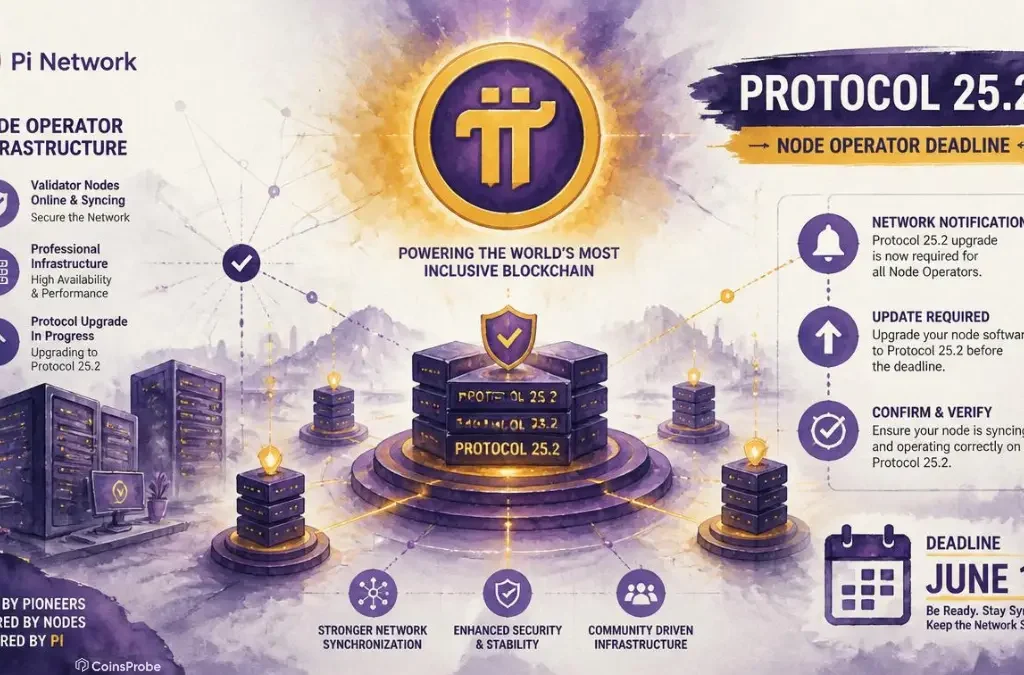 Pi Network Rolls Out Protocol 25.2 Upgrade, Setting New Deadline for Node Operators