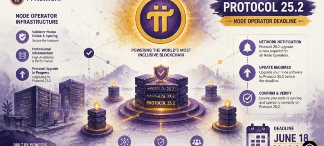 Pi Network Rolls Out Protocol 25.2 Upgrade, Setting New Deadline for Node Operators