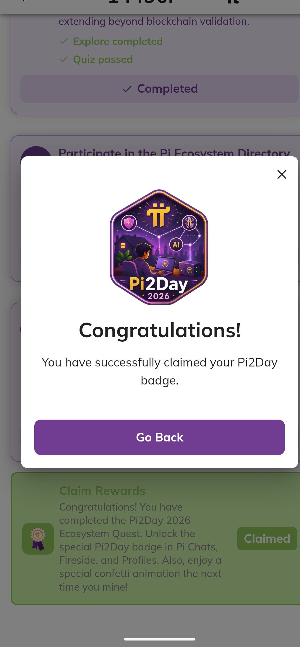Pi2Day 2026 Badge