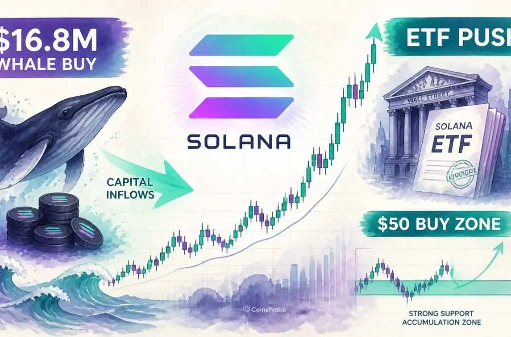 Solana (SOL) Rises on Whale Buy as Morgan Stanley Pushes ETF: Analyst Explained Buy Zone