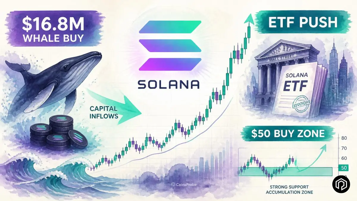 Solana (SOL) Rises on Whale Buy as Morgan Stanley Pushes ETF: Analyst Explained Buy Zone