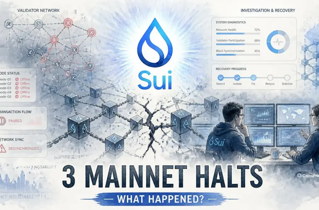 Sui Suffers Three Mainnet Halts in Two Days — Here’s What Really Happened