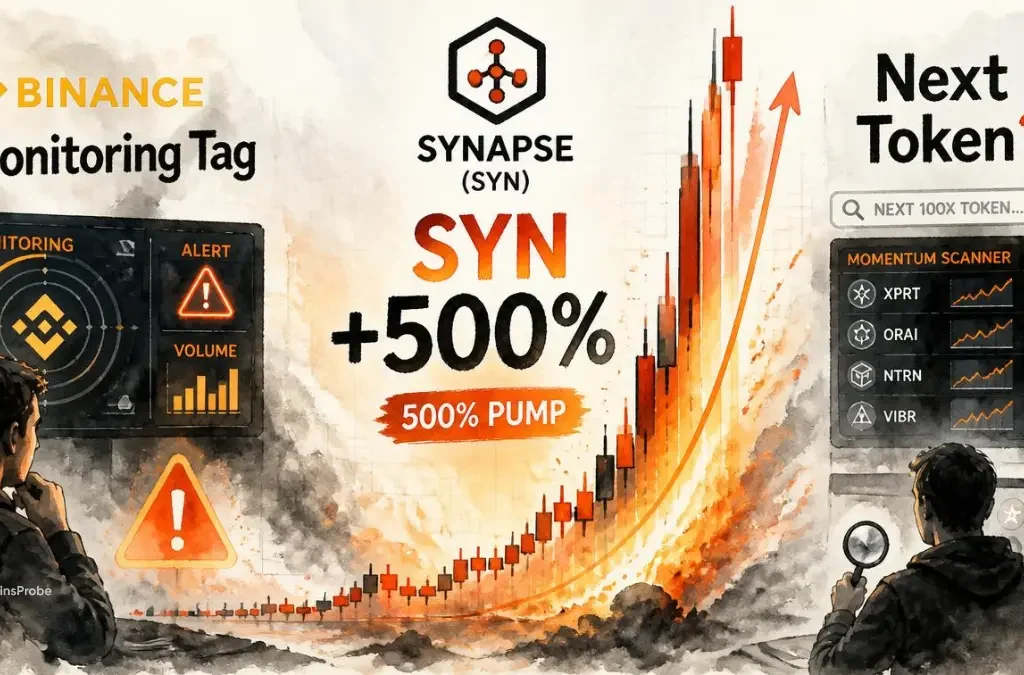 Synapse (SYN) Pumps Over 500% After Binance Monitoring Tag — Could This Token Be Next?