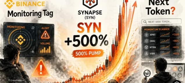 Synapse (SYN) Pumps Over 500% After Binance Monitoring Tag — Could This Token Be Next?