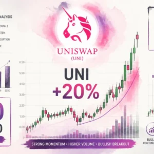 Uniswap UNI Surges 20% as Standard Chartered Predicts $100 by 2030 —  Key Pattern Eyes 70%+ Upside
