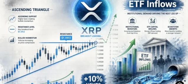 XRP Price Prediction This Week: Bullish Pattern and ETF Inflows Eye 10% Gain