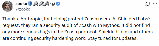 Zcash Claude Audit