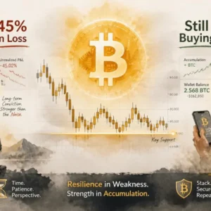 45% of Bitcoin Long Term Holder Supply in Loss: Classic Cycle Bottom Signal?