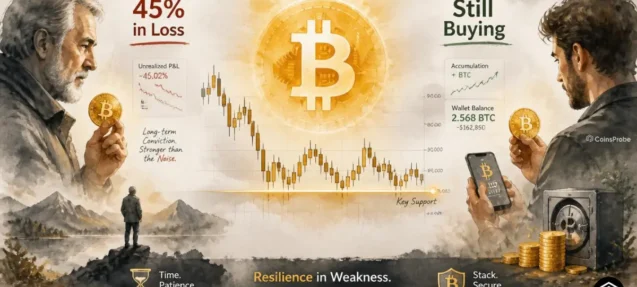 45% of Bitcoin Long Term Holder Supply in Loss: Classic Cycle Bottom Signal?