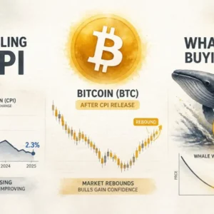 Bitcoin (BTC) Recovers Modestly Post-CPI Cool-Off — Whale Accumulation and Cycle Bottom Signals Emerge