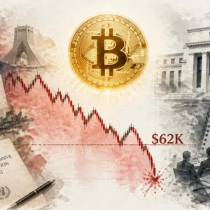 Bitcoin Drops Below $62K as Trump Declares Iran MOU “Over” — FOMC Minutes Looms