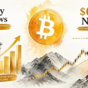 Bitcoin ETFs See First 7-Day Inflow Streak in 9 Months — Can It Break $69K?