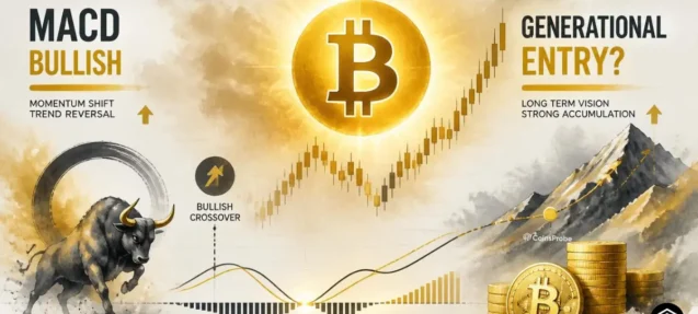Bitcoin MACD Flips Positive as Analyst Calls Current Levels a “Generational Entry” Opportunity