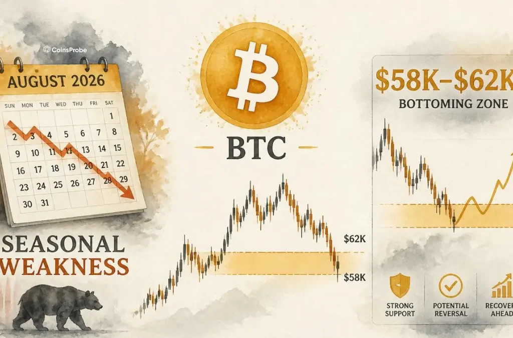Bitcoin Price Prediction for August 2026: Seasonal Weakness Meets Bottom Scenario