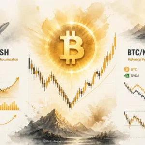Bitcoin Short-Term Holder Momentum Turns Bullish as BTC/NVDA Fractal Signals Reversal