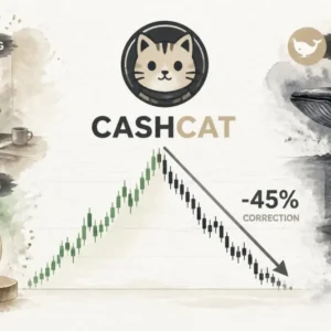 $CASHCAT Melts Down 45% — Profit-Taking, Whale Shorts, and New Listing in Focus