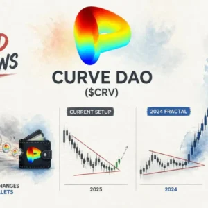 CRV Shows Record Exchange Outflows and a 2024 Fractal — Could a +500% Rally Follow?