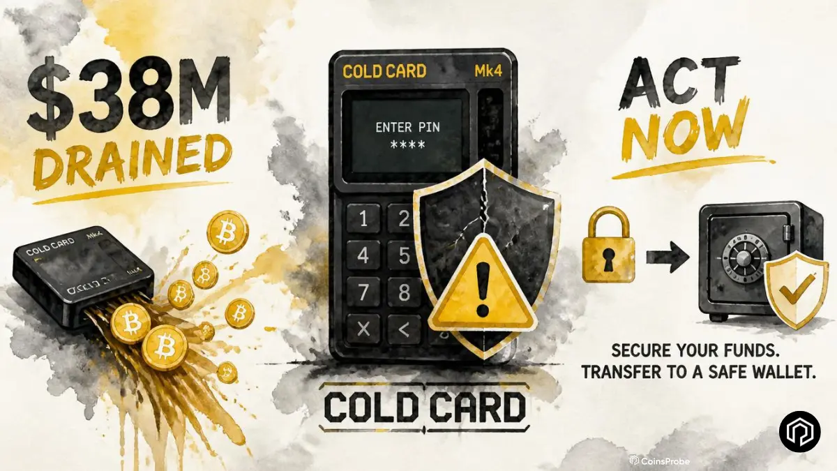 Coldcard Hardware Wallet Flaw Drains $38M — Emergency Action Required Users