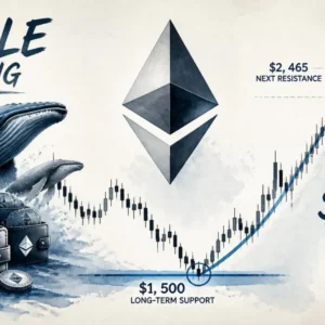 $ETH Rebounds from $1,500 Long-Term Support — Whales Buy Aggressively, Next Target $2,465?