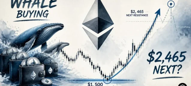 $ETH Rebounds from $1,500 Long-Term Support — Whales Buy Aggressively, Next Target $2,465?