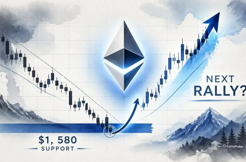 Ethereum (ETH) Rebounds From Critical $1,580 Level — Could this Signal Trigger Next Rally?