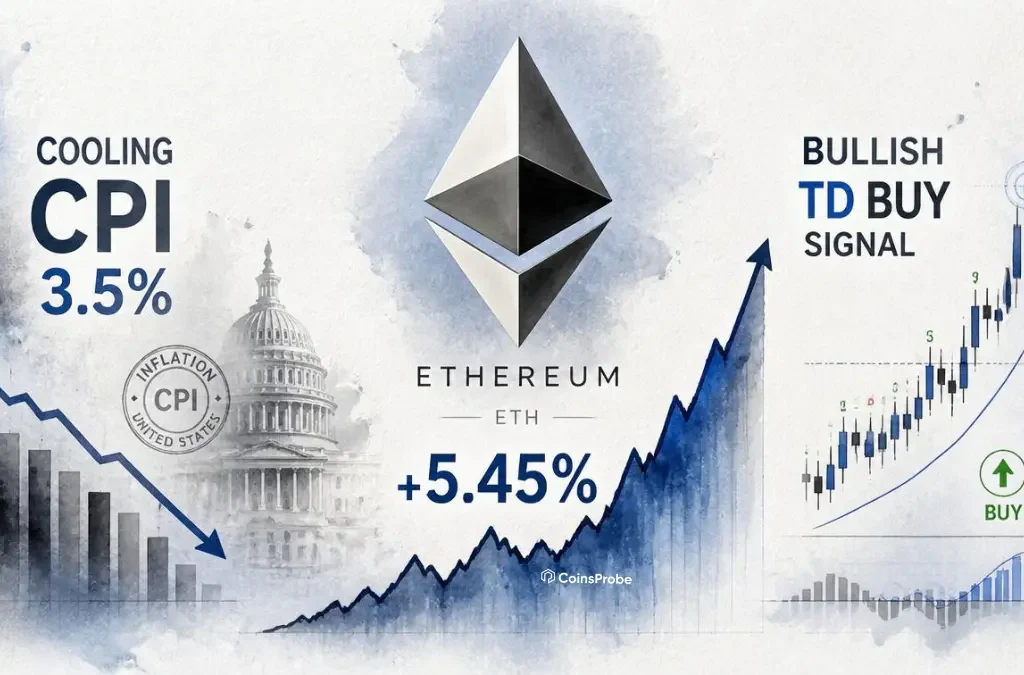 Ethereum (ETH) Surges 5%+ as Cooling U.S. CPI Data Sparks Risk-On Rally - Bullish Signal Triggered