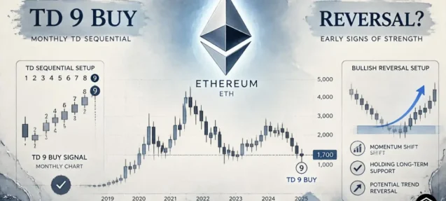 Ethereum at $1,700: Monthly TD Sequential Prints Bullish Buy Signal – Major Reversal Setup?