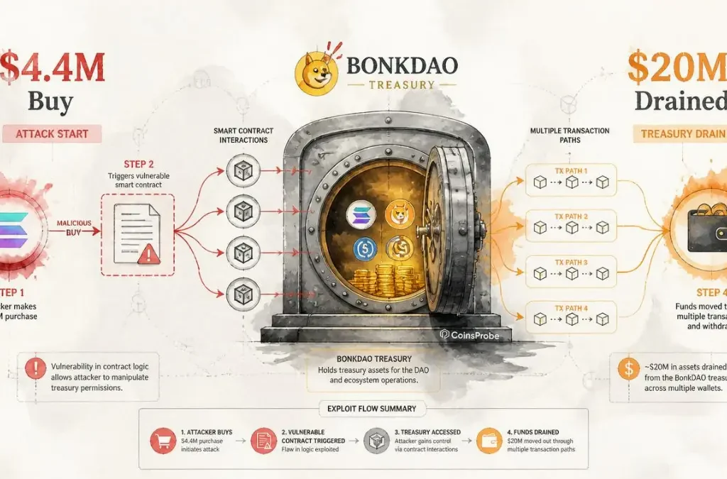 How a $4.4M Buy Drained $20M from BonkDAO Treasury —  Attack Explained Step by Step