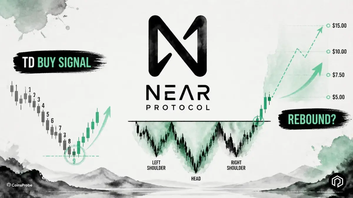 Is $NEAR Ready for a Rebound? TD Sequential and Inverse H&S Pattern Point Higher