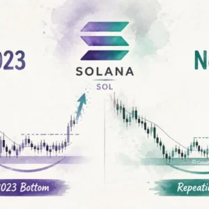 Is SOL Repeating Its 2023 Bottom? — The Chart Comparison Every Solana Holder Needs to See