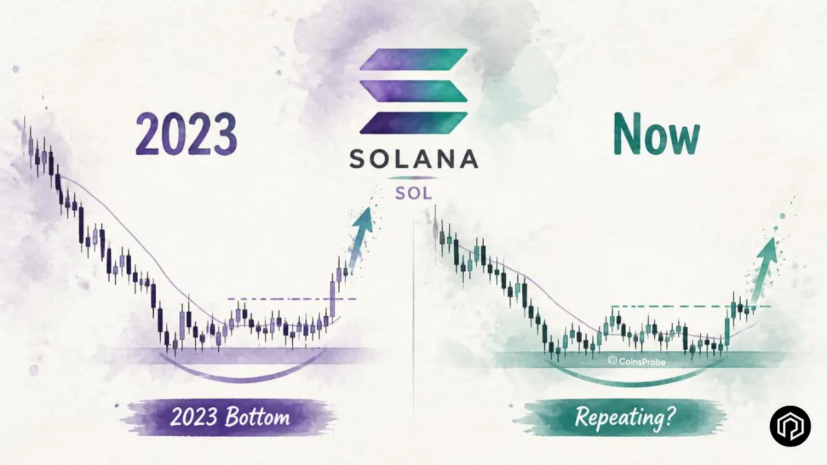 Is SOL Repeating Its 2023 Bottom? — The Chart Comparison Every Solana Holder Needs to See
