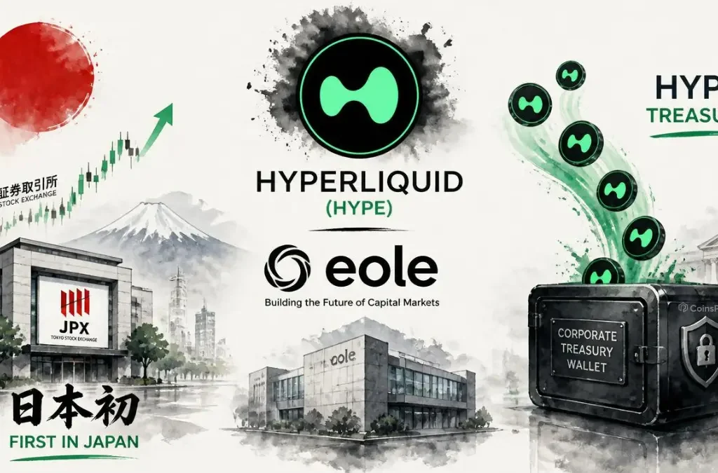 Japanese Listed Company Eole Becomes First Public Firm in Japan to Acquire HYPE