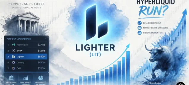 Lighter (LIT) Ranks #3 in Perp DEX Volume — Is a Hyperliquid-Style Run Next?
