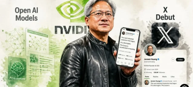 NVIDIA CEO Jensen Huang Makes His X Debut — First Post Defends Open AI Models