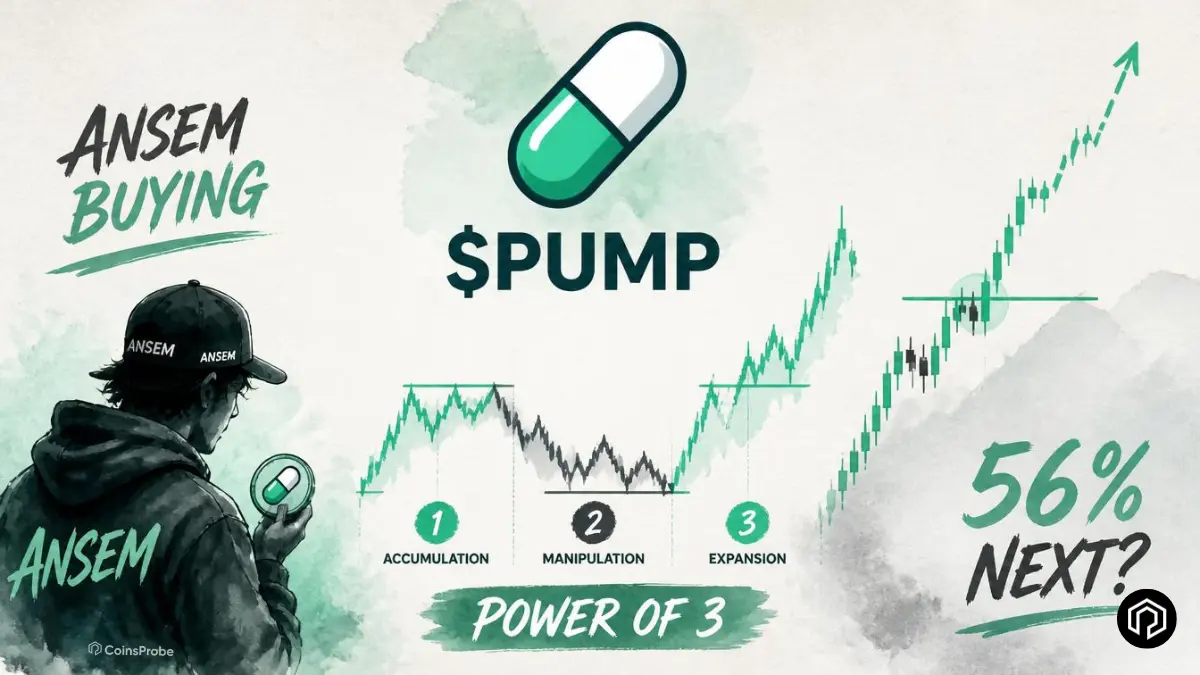 $PUMP Momentum Builds: Ansem Buying + Power of 3 Structure Signals 56% Move Ahead