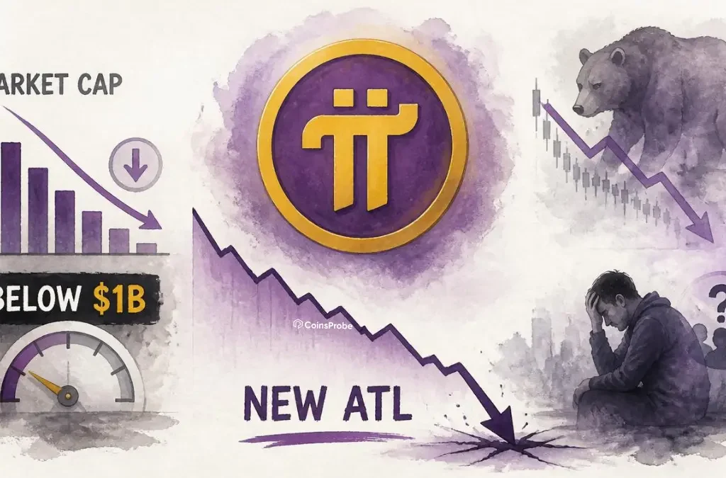Pi Network (PI) Dips to New ATL as Market Cap Falls Below $1 Billion — Here's Why