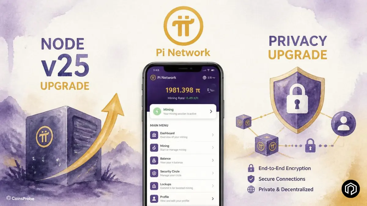 Pi Network to Upgrade Node v25 — New Menu Redesign and Privacy Features Incoming