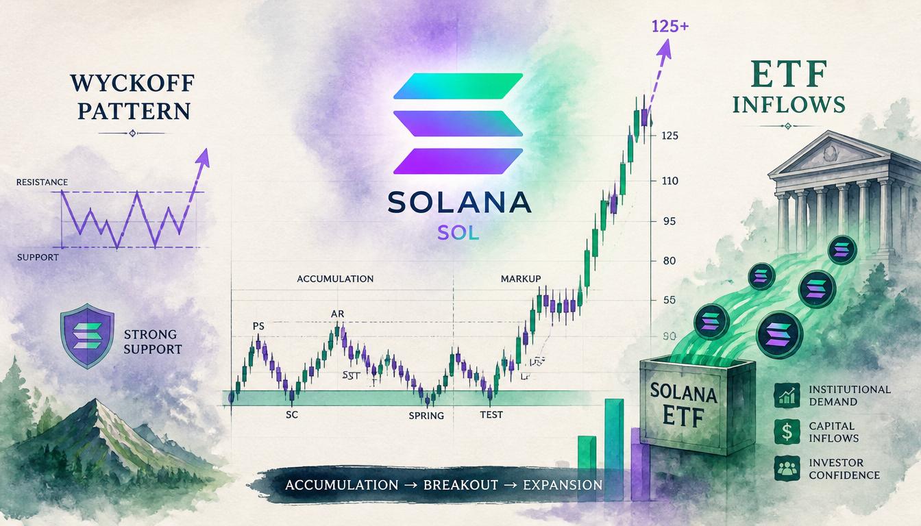 SOL to $125+? Solana’s Wyckoff Pattern and ETF Data Signal Potential Upside Momentum