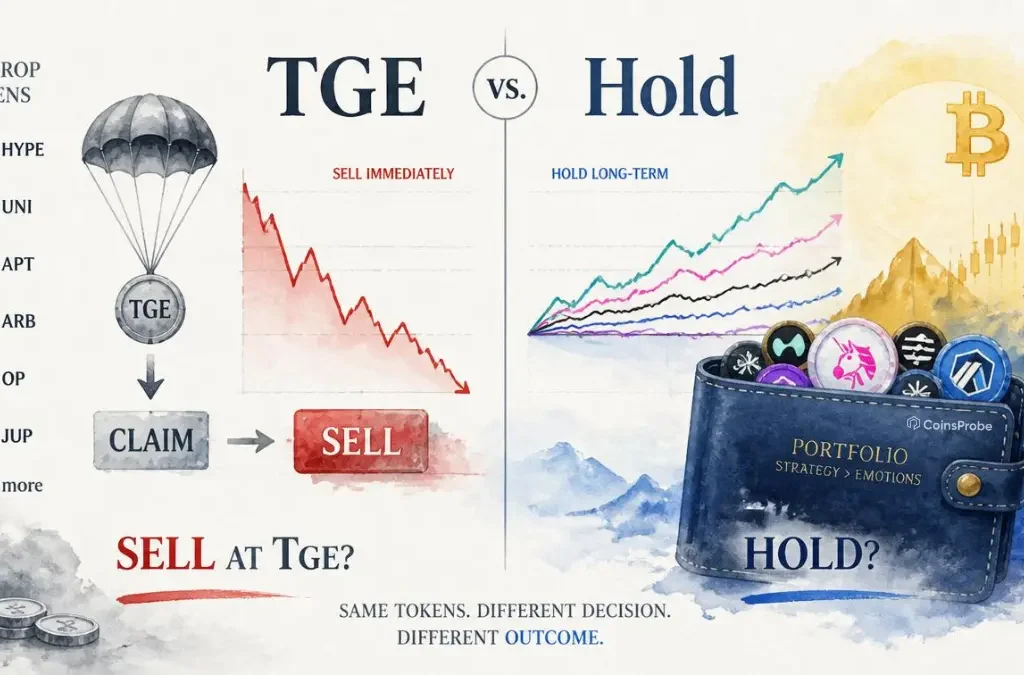 Should You Sell Airdrops at TGE or Hold? — Data From 8 Major Airdrops Has a Clear Answer