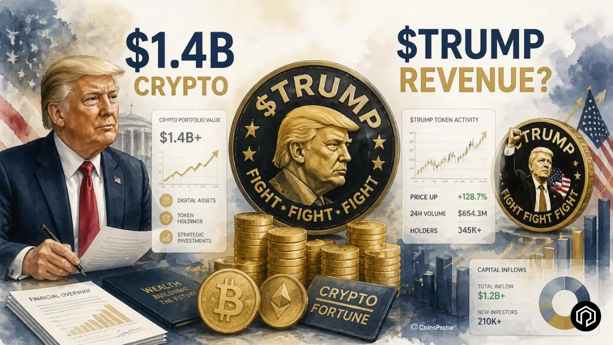 Trump’s $1.4 Billion Crypto Earning in 2025: How Much Came from $TRUMP Memecoin?