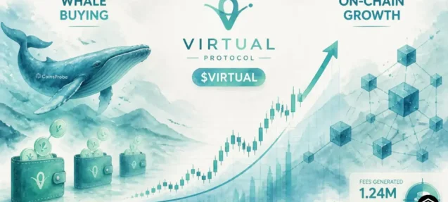 Whale Quietly Loading $VIRTUAL — Here’s What the Chart and On-Chain Growth Says