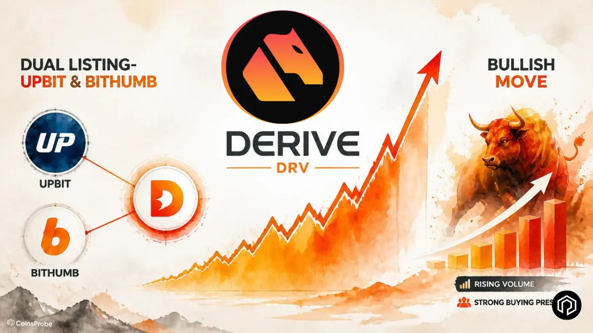 Why Is Derive (DRV) Surging Today? Major Dual Listing Fuels Bullish Move