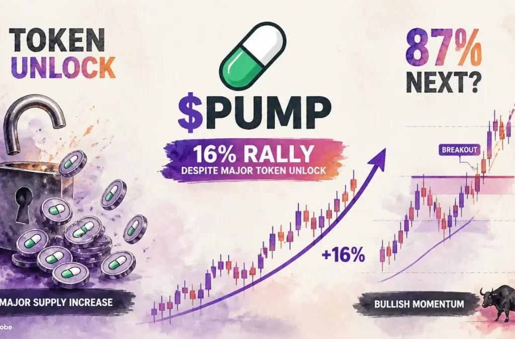 Why $PUMP Soars 16% Despite a Massive Token Unlock — Can It Surge Another 87%?