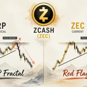 Zcash (ZEC) Price Prediction 2026: This XRP Fractal Raises Red Flags for Buyers