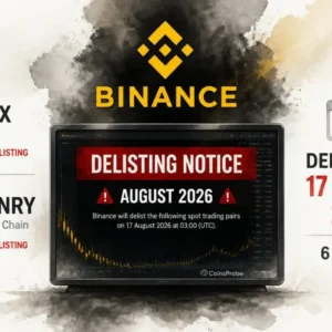 Binance Announces Delisting of Six Tokens Including Across Protocol (ACX) and Venar Chain (VANRY)