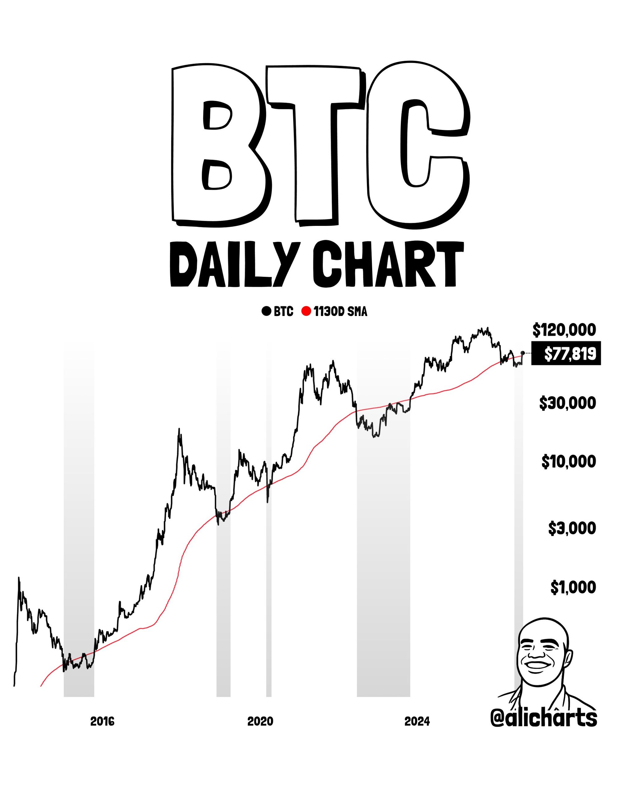 Bitcoin BTC Daily Chart