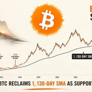 Bitcoin Reclaims the 1,130-Day SMA — A Signal That Has Ended Every Bear Market