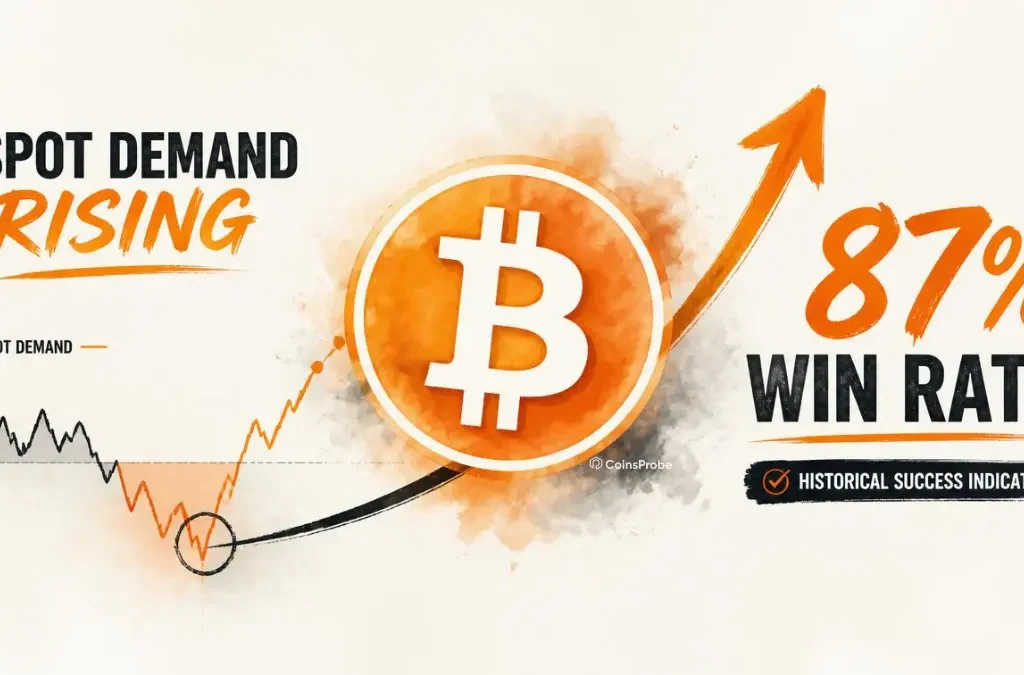 Bitcoin Spot Demand Flashes a Potential Bullish Reversal — 87% Historical Win Rate