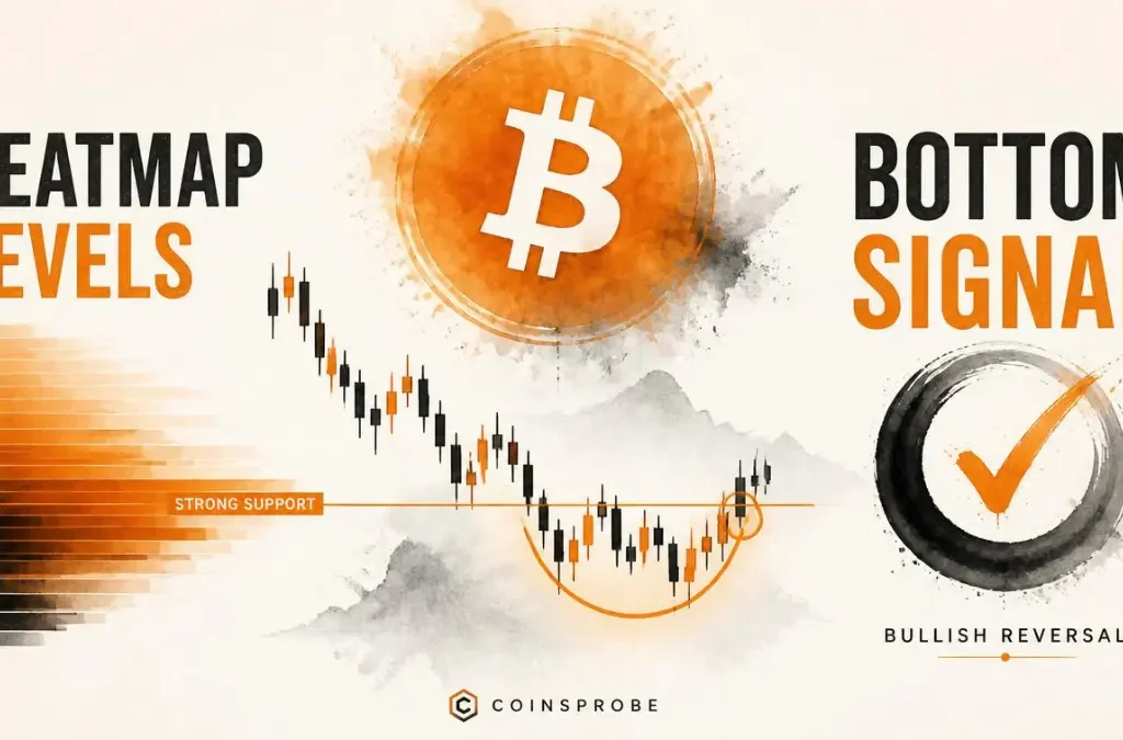 Bitcoin Technical & On-Chain Update: Heatmap Levels + Bottom Signal